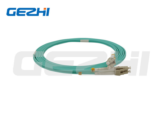 Aqua 1m гибкого провода OM3 LC LC оптического волокна 3.0mm симплексный мультимодное