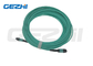 LC OM3 MPO Fiber Optic Patch Cord PVC / LSZH Jacket для телекоммуникаций / дата-центра