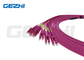 Отрезок провода гибкого провода серии MPO LC кабеля заплаты ядра OM4 MPO 8 мультимодный