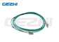 Дуплекс LC к гибкому проводу подгонянному 1M/2M/3M кабеля OM3 заплаты волокна LC