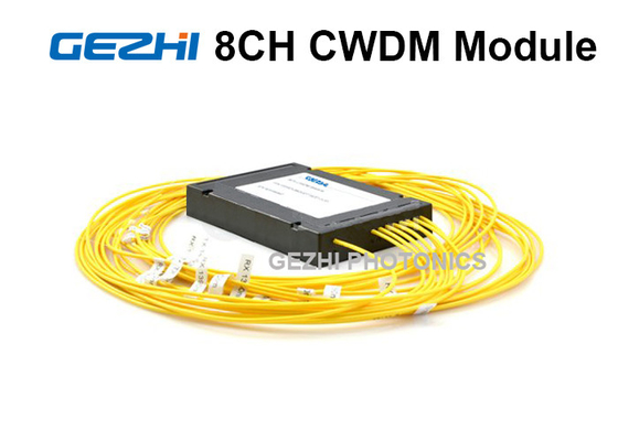 8 модуль 1270 волокна CWDM каналов симплексный - 1610nm для усилителя волокна оптически