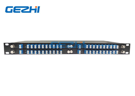 Шасси шкафа LC UPC 8CH 100Ghz DWDM Mux Demux 4slot