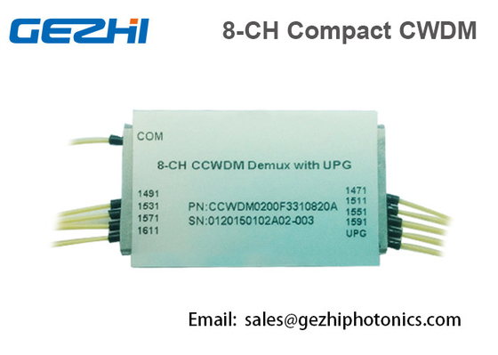 Купить ЧЕЛОВЕК CWDM Mux Demux 1x8 направляет размер оптически мультиплексора мини online manufacture