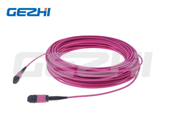 Купить MPO OM4 Patch Cable с низкой потерей вставки для подключения к центру обработки данных Производство в сети