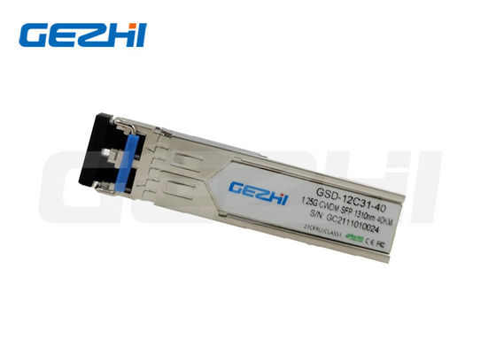 Купить 1.25G скорость передачи данных 1310nm длина волны 40 км расстояние CWDM SFP оптический приемопередатчик модуль для одномодного волокна Производство в сети