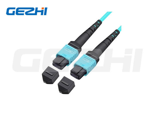 Купить Настраиваемый логотип OM3 SX Fiber MPO Fiber Optic Connector с низкой потерей вставки для телекоммуникаций Производство в сети