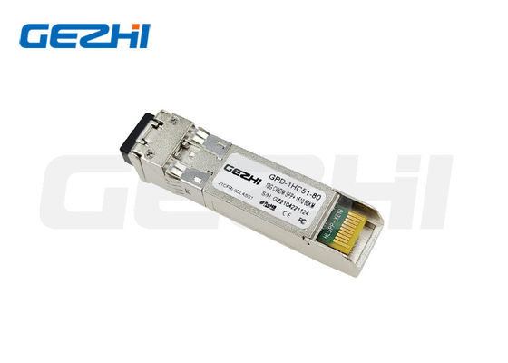 Купить Модуль оптического приемопередатчика CWDM SFP+ 10 Gbps с охватом 80 км и длиной волны 1490 нм Производство в сети