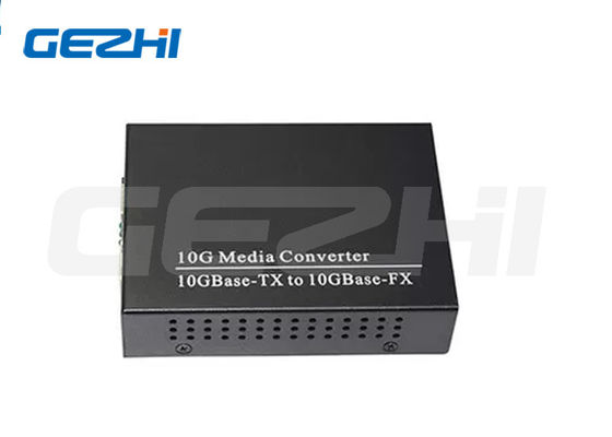 Купить 10G Медиаконвертер с 10GBASE-X SFP+ и медными портами RJ45, соответствующий FCC для Ethernet Производство в сети