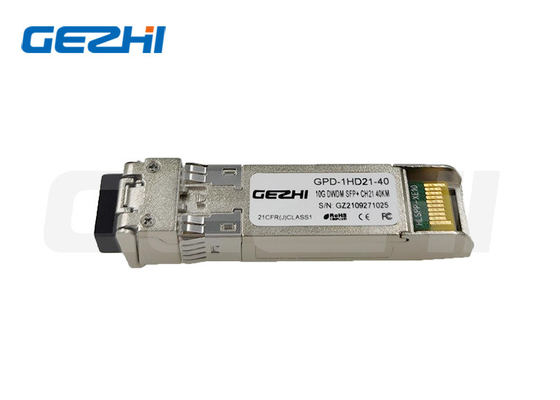 Купить 10G DWDM SFP+ приемопередатчики 40KM 16dB EML C-Band 50GHz 100GHz 200GHz ITU Grid online manufacture