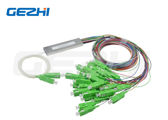 Купить Mini Coupler 2 X 8 SC / APC Fiber Optic Splitter WDM 1.5M для FTTH Box online manufacture