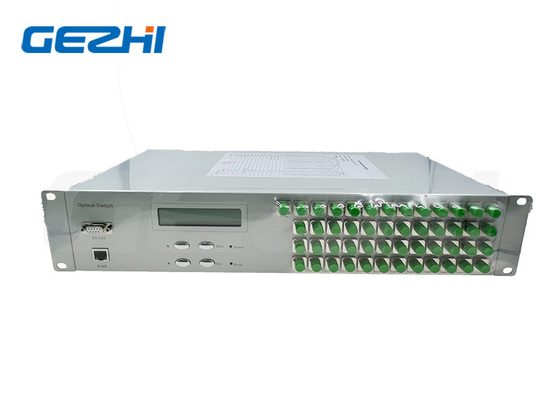 Купить FSW 1x48 волоконно-оптический коммутатор 19 дюймов 2U Rackmount 1260 ~ 1650nm Единый режим online manufacture