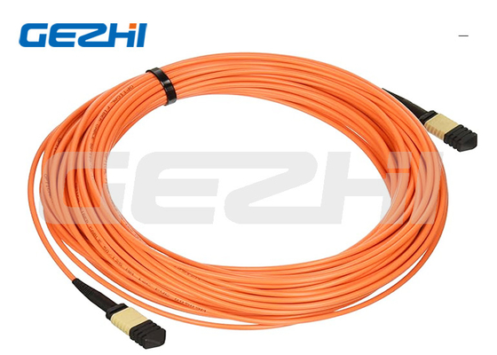 Купить LSZH Fiber Optic Patch Cord 24F MPO Женщина к MPO Женщина 3,0 мм ствол кабель online manufacture
