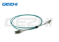 Двухшпиндельные соединительные кабели оптического волокна удваивают LC К кабелю заплаты волокна LC для стекловолокна CATV