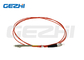 Однорежимный симплексный гибкий провод LSZH LC оптического волокна к кабелю заплаты волокна FC