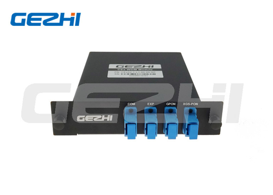 Кассета мультиплексора WDM фильтра WDM1R GPON 1310/1490 XGS-PON 1270/1577nm