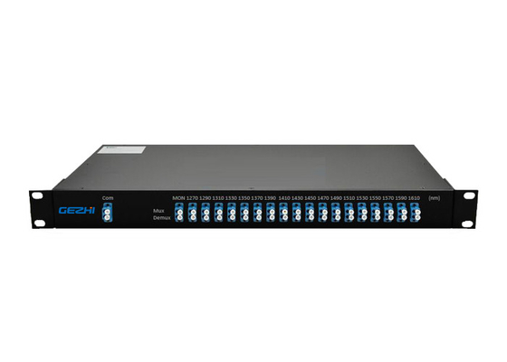 18CH двойной модуль волокна CWDM пассивный с соединителем LC/SC/FC/ST