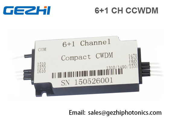 Компакт CWDM 6 + модуль мультиплексора волокна 1CH CWDM Mux Demux оптически