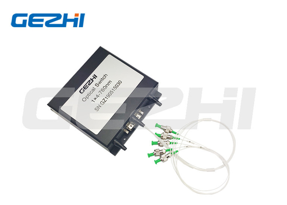 OEM 1x4 Fiber Network Switch 1260-1650nm длина волны