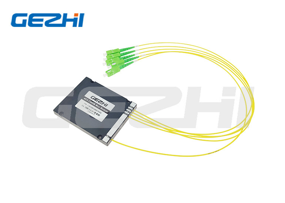 Модуль кассеты волокна CWDM MUX 4CH 1270~1610nm с переходником LC UPC