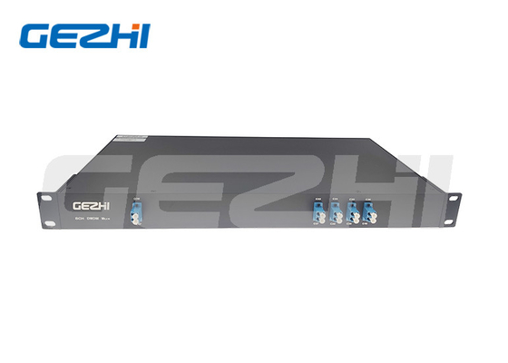 Тип низкого patchpanle оборудования 1U mux канала 100Ghz DWDM вносимой потери 8 Rackmount фильтрует мультиплексор