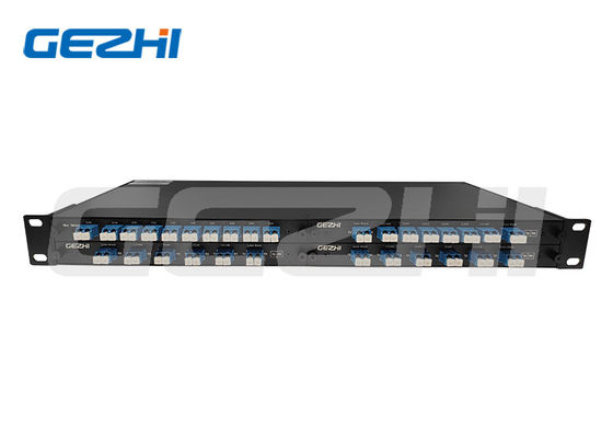 100 ГГц 8-канальный DWDM Mux Demux с 1U Rackmount для систем WDM в центрах обработки данных