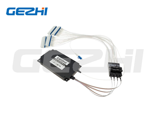 Длинные сети DWDM высокая стабильность 1x48 канал 100 ГГц Атермальный AWG DWDM Mux Demux модуль плоский или гауссианский тип