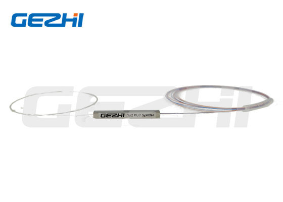 1260-1650nm 1x2 Bare Fiber Optic PLC Splitter с волокном G657A1 для приложений FTTH