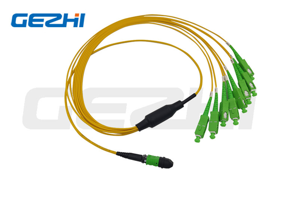 MTP/MPO Trunk Cabe 12 cores/24cores/48 cores/72cores/96 cores/144cores OS2 волоконно-оптический патч-корд