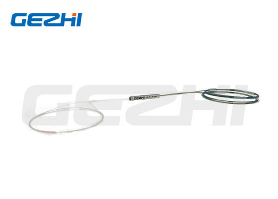 1x8 Оптический сплиттер PLC с голым волокном, тип стальной трубки для FTTH с волокном G657A1