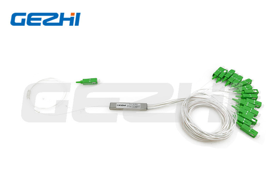 Splitter 1*16 PLC оптического волокна сети PON FTTH мини с соединителем SC APC