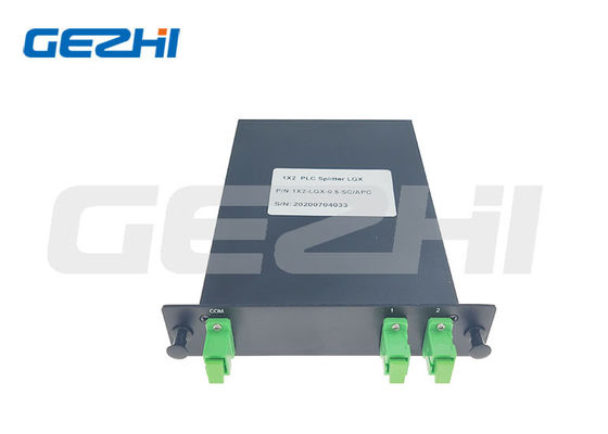 1x2 LGX Box Fiber Optical Splitter с соединителем SC/APC для распределения FTTH FTTA