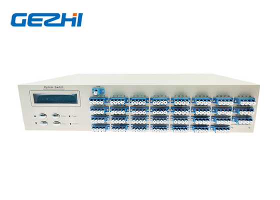 переключатель настольное 2RU 1x124 MEMS оптически Rackmount для испытательной системы сети