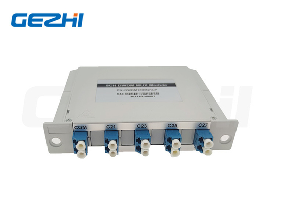 100GHz 8 мультиплексор разделения длины волны канала DWDM Mux Demux
