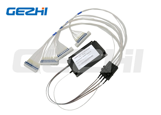 40 фильтр Athermal AAWG DWDM модуля CH 100GHz плоский верхний гауссовый