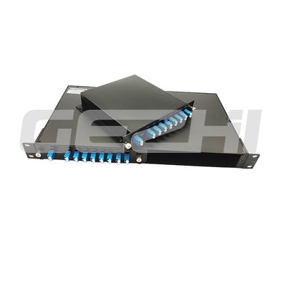 Тип разъема LC DWDM Mux Demux с относительной влажностью 5%~95% и потребляемой мощностью ≤10 Вт