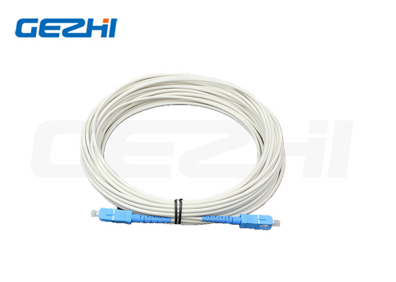 SC APC Single Mode Simplex Fiber Optic Armour Patchcord (Одномодное оптоволоконное кольцо)