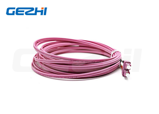 SC к LC Duplex OM4 Fiber Patch Cord для центра обработки данных