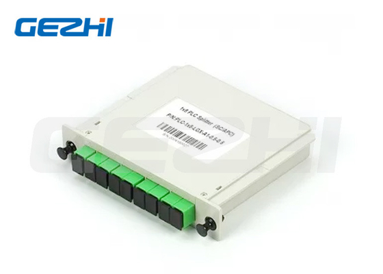 1x8 SC/APC Single Mode G657A1 LGX Кассета Волоконно-оптический ПЛК разделитель в FTTx