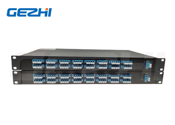 Мультиканальный 40CH фильтр DWDM Mux Demux Multiplexer с 1RU 19