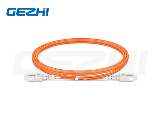 SC UPC к SC UPC Duplex OM1 Multimode Patch Cord для сети CATV