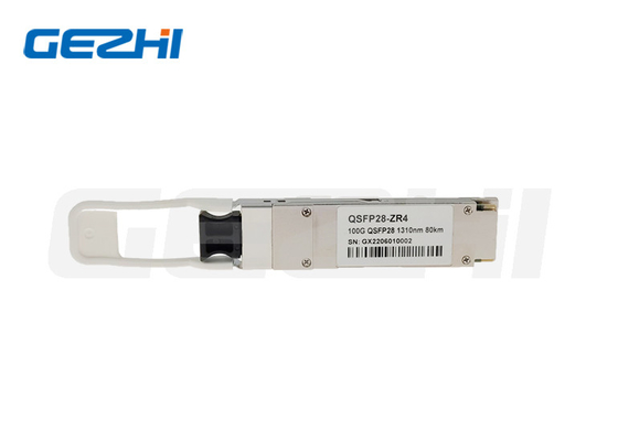 Модуль оптического передатчика высокой совместимости 100G QSFP28 ZR 1310nm 80Km