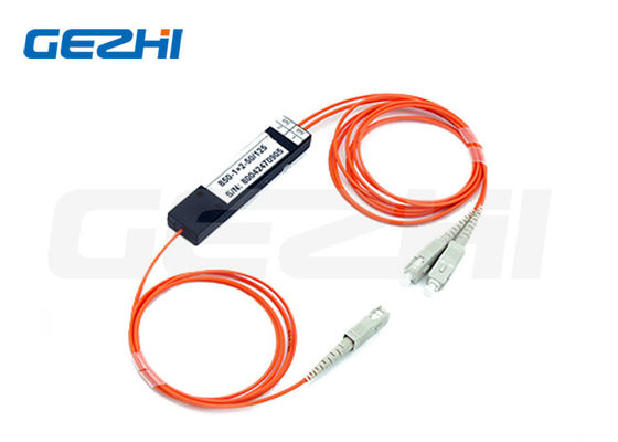 FTTX Оптический сплиттер для многомодового волокна 62.5/125мкм 650нм Коэффициент деления 50/50 FBT-муфта для сетей GPON