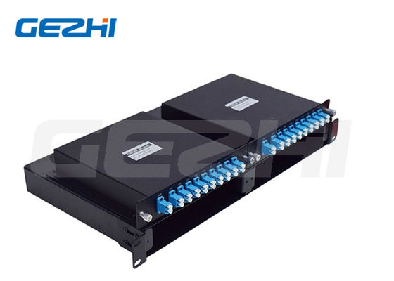18 каналов CWDM Mux Demux модуль с 1U стойкой и низкой потерей вставки для сетей WDM