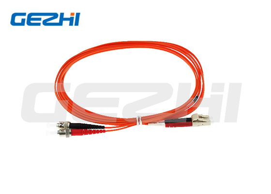 LC To ST Fiber Patch Cord 2m Протяженность волокон для телекоммуникационной системы