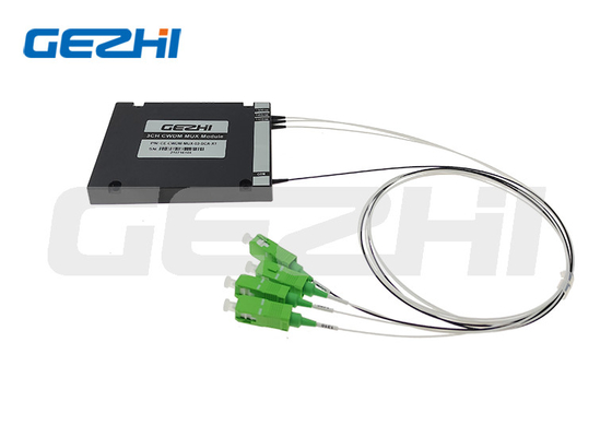 3CH CWDM Mux Module ABS Box с индивидуальной длиной волны и разъемом