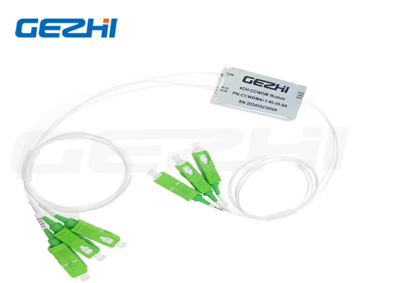 Оптический WDM CCWDM 4+1CH SMF-28e с 0,9 свободной трубкой SC/APC CCWDM модуль