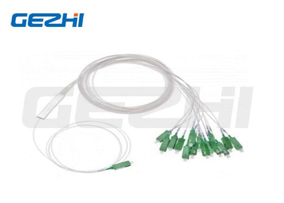 1x16 PLC Fiber Splitter с соединителями SC/APC и распределением оптического сигнала