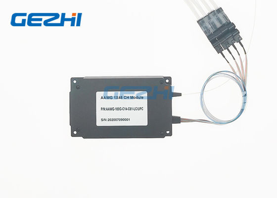 C-диапазон 40CH 100GHz Атермальный AWG DWDM модуль для передачи WDM в метро и сетях дальнего следования